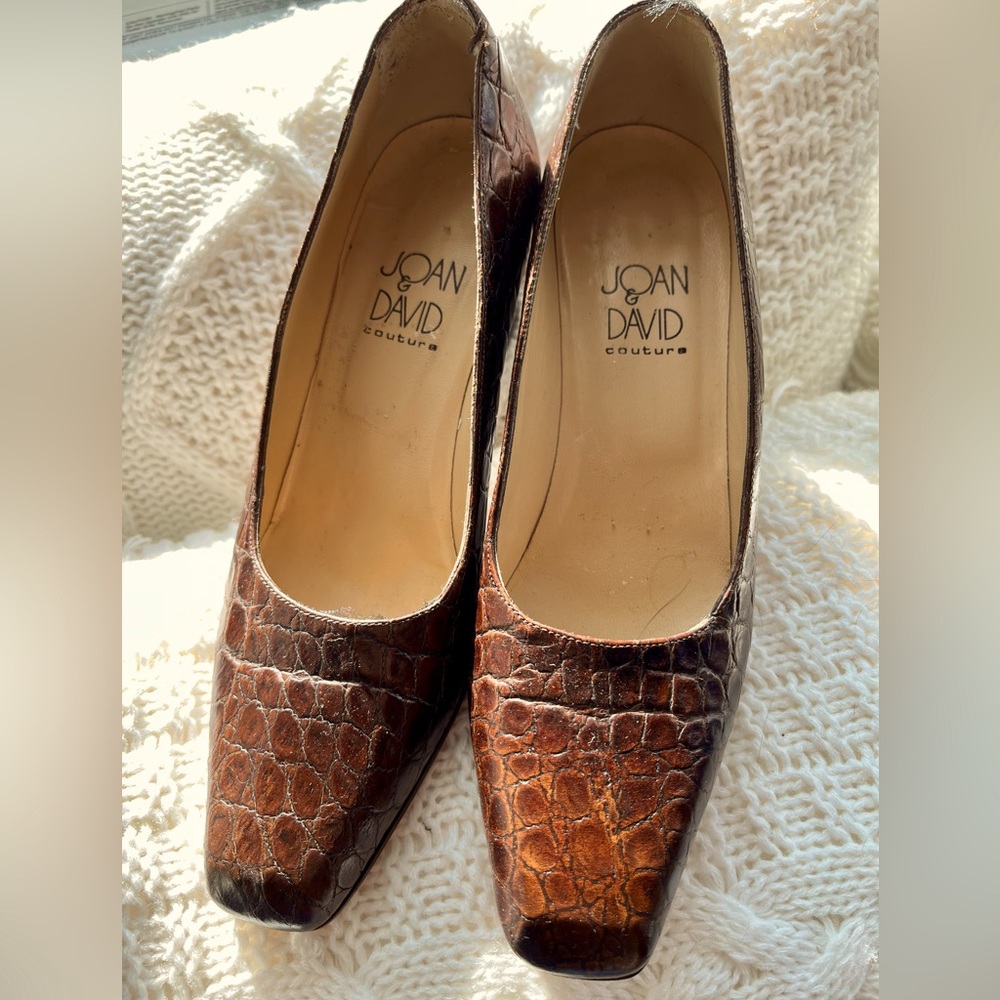 Classic and Elegant Joan and David Pumps Handmade in Italy